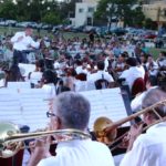 Ofrece magistral concierto la Orquesta Sinfónica de la UAT en la colonia El Charro
