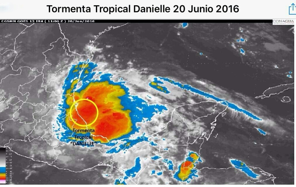 Mantiene el gobierno de Tampico monitoreo permanente en zonas bajas por tormenta tropical “Danielle”
