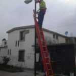 Trabaja Gobierno de Tampico en el mejoramiento del alumbrado público