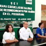 Distinguen a Escuelas de Calidad con más de 10 años de permanencia
