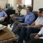 Recibe Gustavo Torres Salinas a directivos de la “Jaiba Brava’’ del Tampico-Madero