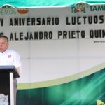 Encabeza Gustavo Torres conmemoración luctuosa de Alejandro Prieto Quintero
