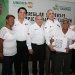 Entregan estado y municipio apoyos a despicadoras de Tampico