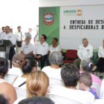 Entregan estado y municipio apoyos a despicadoras de Tampico