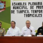 Sesionó el Consejo Municipal de Protección Civil de Tampico