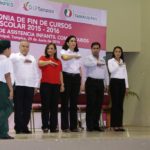 Preside Silvia Alcaraz de Torres ceremonia de fin de cursos de CAICS