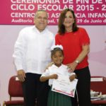 Preside Silvia Alcaraz de Torres ceremonia de fin de cursos de CAICS