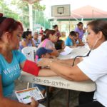 Múltiples beneficios lleva “Tampico Móvil” a residentes de la colonia Morelos.