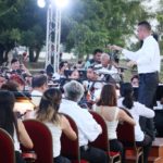 Ofrece magistral concierto la Orquesta Sinfónica de la UAT en la colonia El Charro