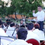 Ofrece magistral concierto la Orquesta Sinfónica de la UAT en la colonia El Charro
