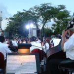 Ofrece magistral concierto la Orquesta Sinfónica de la UAT en la colonia El Charro