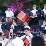 Ofrece magistral concierto la Orquesta Sinfónica de la UAT en la colonia El Charro