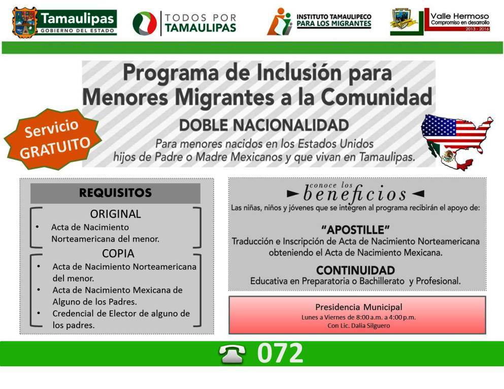 Inicia municipio el programa de inclusión de menores migrantes: ITM