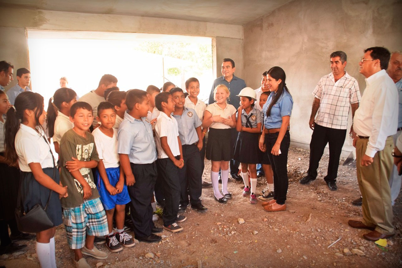 Transforma Lety Salazar la vida de miles de niños en mas escuelas con grandes obras de infraestructura Transforma Lety Salazar la vida de miles de niños en mas escuelas con grandes obras de infraestructura
