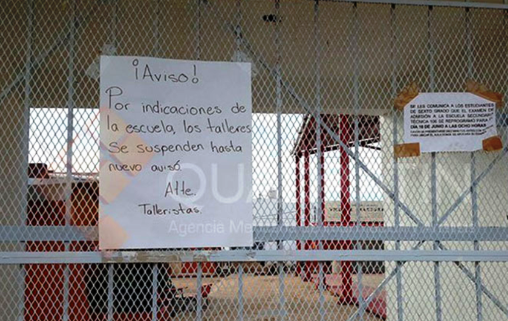 Suman cuatro días sin clases en Oaxaca