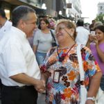 Da bienvenida Gustavo Torres a turistas que nos visitan en este periodo vacacional de verano