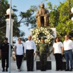 Conmemoran en El Mante 144 aniversario luctuoso de Benito Juárez Conmemoran en El Mante 144 aniversario luctuoso de Benito Juárez
