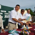 Apadrina Pablo generación de la escuela “Fermín Tristán Mendoza”