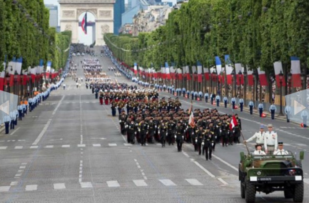 Francia blinda el Día Nacional por alerta de seguridad Francia blinda el Día Nacional por alerta de seguridad