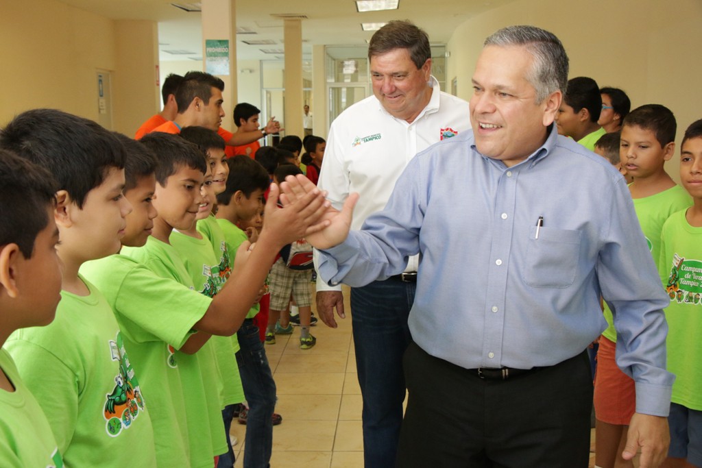 Supervisa alcalde Gustavo Torres actividades del Campamento de Verano Tampico 2016