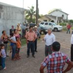 Inicia alcalde construcción de plaza comunitaria y pavimentación en la colonia Jaritas