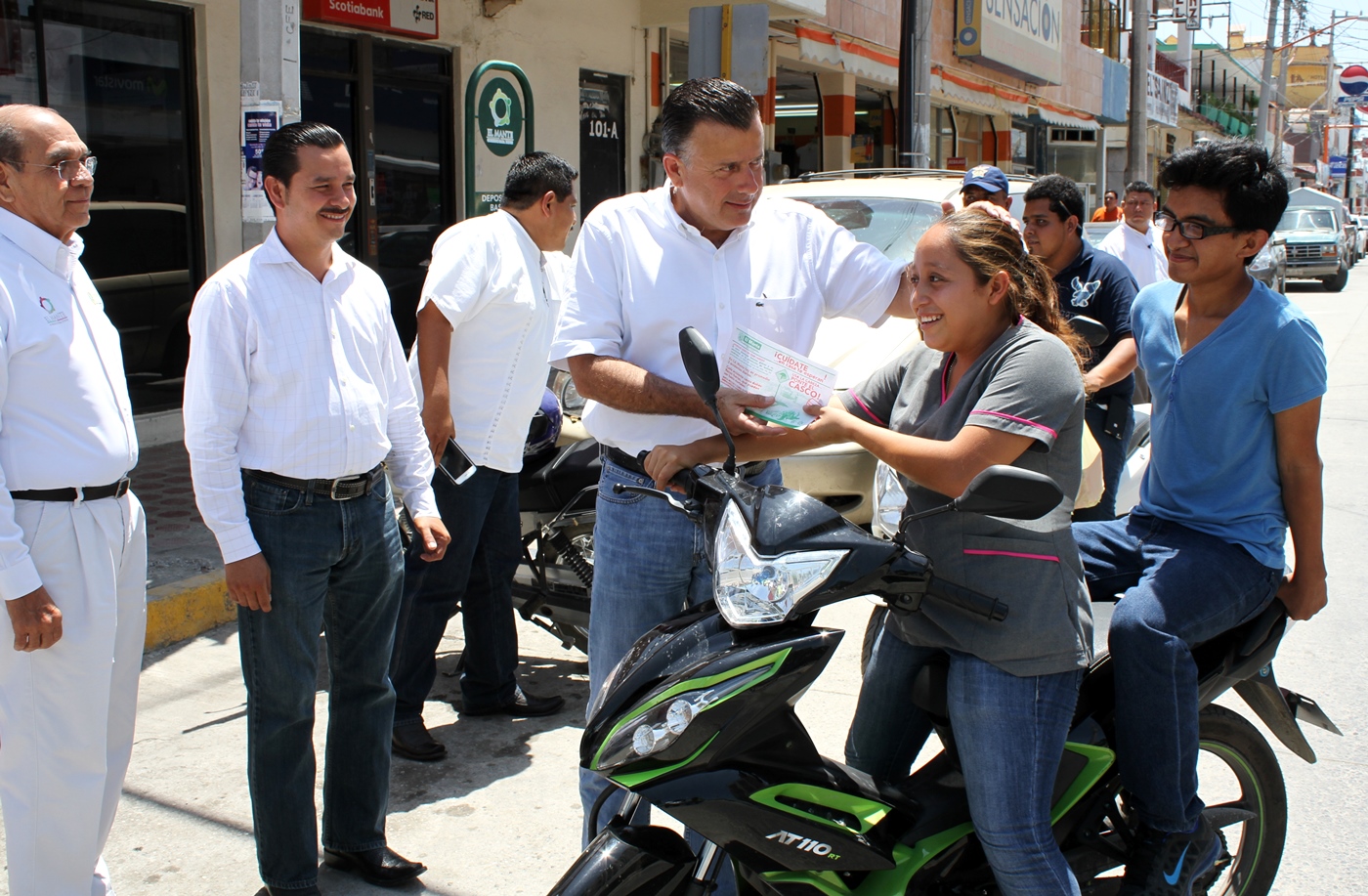 Implementan en Mante acciones preventivas en vialidad Implementan en Mante acciones preventivas en vialidad