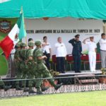 Conmemora Ayuntamiento de Tampico el 187 aniversario de la Batalla de Tampico de 1829