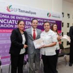 Entrega DIF Tamaulipas nueva generación de graduados en Terapia Física