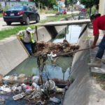 Refuerza el Gobierno de Tampico limpieza de canales para evitar encharcamientos