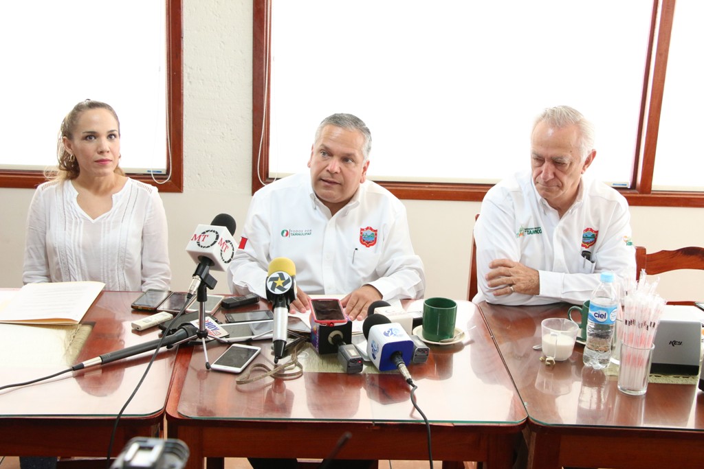 Anuncia alcalde de Tampico Gustavo Torres Salinas, XVI Feria del Libro de Tampico