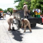 Reactiva Gobierno municipal programa de bacheo en Mante