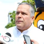Encabeza Gustavo Torres campaña de concientización vial en zona centro de Tampico
