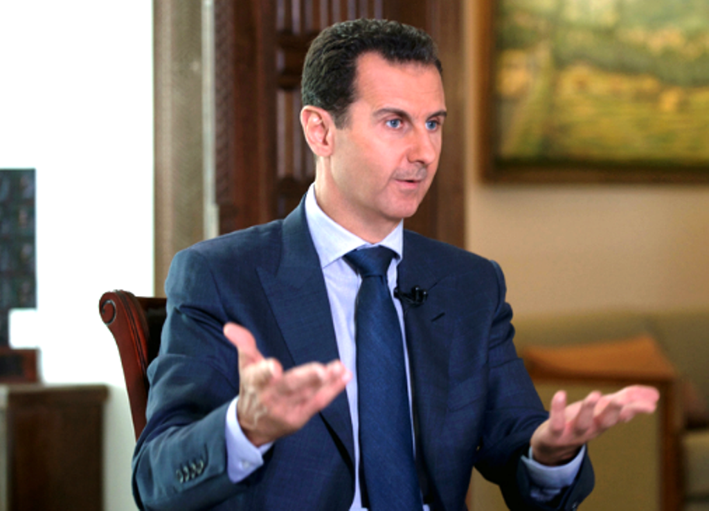 Assad culpa a EU del fracaso al alto al fuego en Siria Assad culpa a EU del fracaso al alto al fuego en Siria