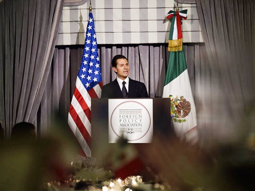 Estadunidenses reciben información distorsionada de México: Peña Nieto