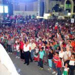 Celebran miles de mantenses tradicional grito de Independencia