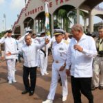 Encabezan Egidio Torre Cantú y Gustavo Torres Salinas ceremonia cívica del 187 Aniversario de la Victoria de Tampico