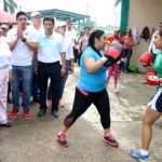 Gobierno de Magda Peraza realiza primera Jornada deportiva en la zona norte