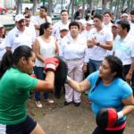 Gobierno de Magda Peraza realiza primera Jornada deportiva en la zona norte