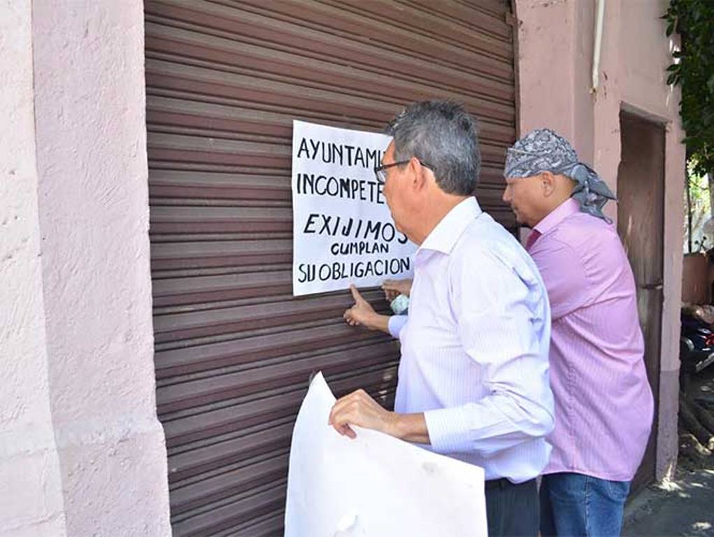 Comercios de Cuernavaca bajan sus cortinas por inseguridad