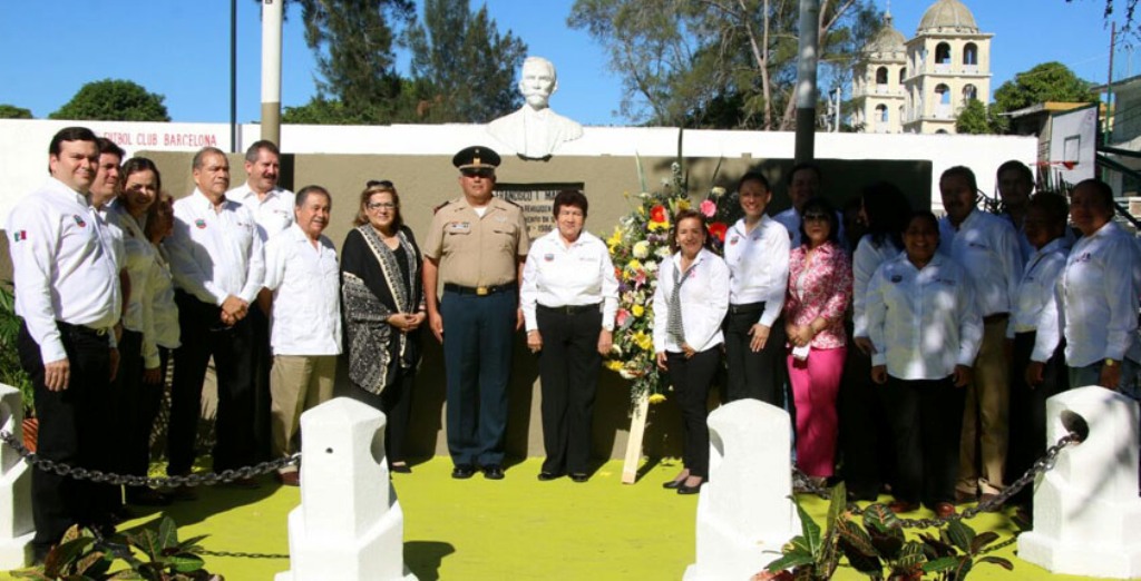 Conmemora Ayuntamiento porteño el 143 aniversario del natalicio de Francisco I. Madero