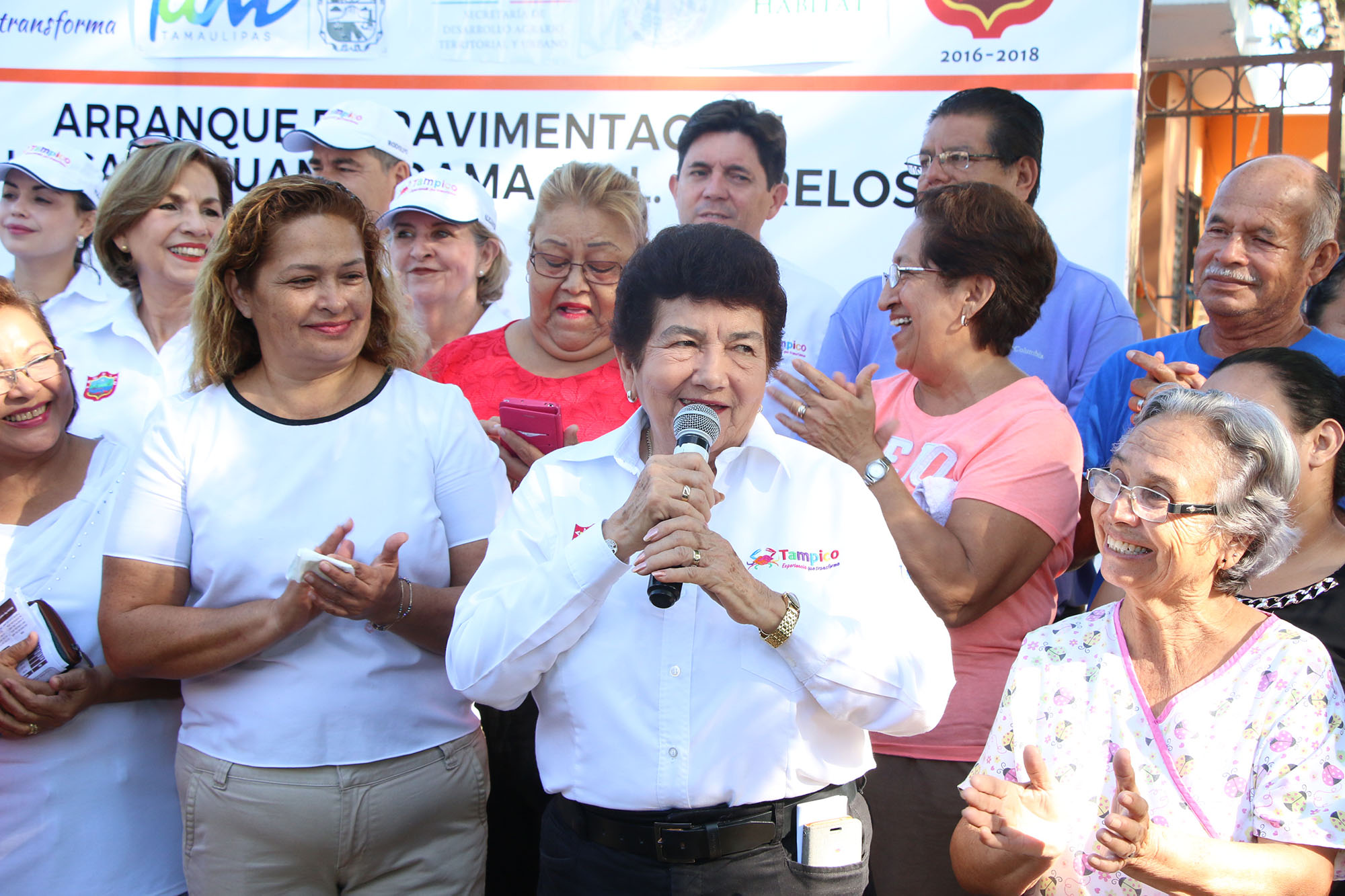 Inicia gobierno de Tampico pavimentación de calle Aldama en la colonia Morelos