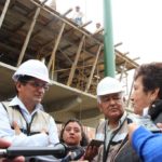 Constata alcaldesa porteña trabajos de construcción de nuevos mercados municipales