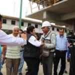 Constata alcaldesa porteña trabajos de construcción de nuevos mercados municipales