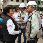 Constata alcaldesa porteña trabajos de construcción de nuevos mercados municipales