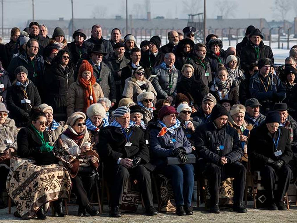 Polonia conmemora el 72 aniversario de la liberación de Auschwitz
