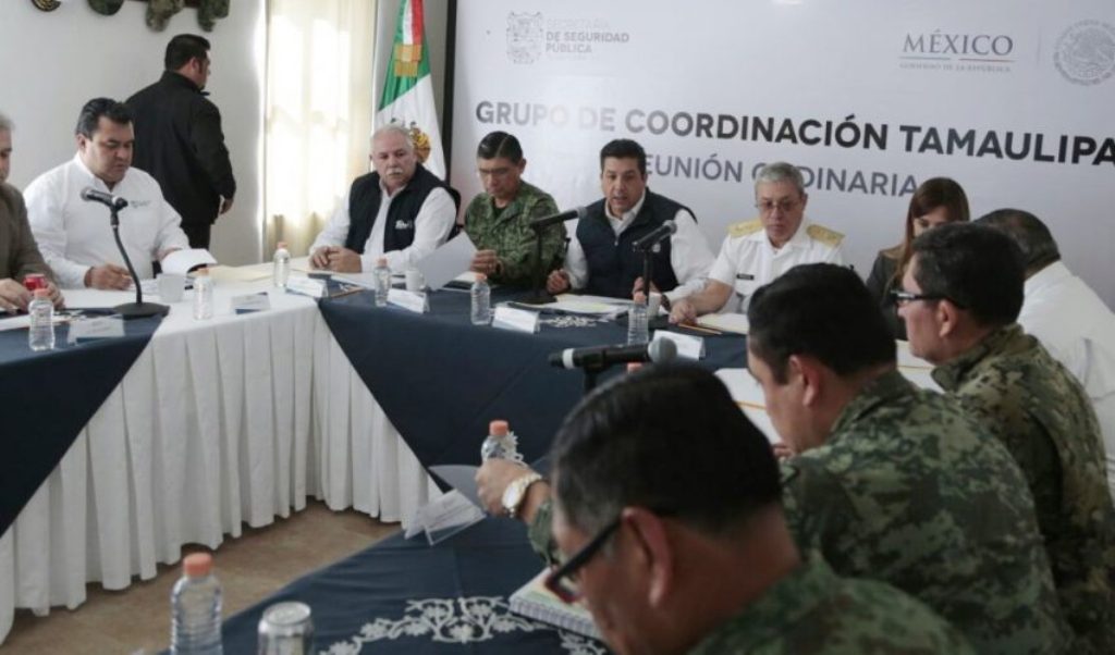Preside gobernador reunión del grupo de coordinación Tamaulipas en Reynosa