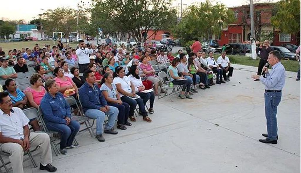 Reconocen colonos gestiones de apoyó y beneficios del gobierno municipal y estatal