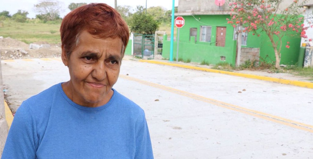 Pavimentación de calles cambia la vida de los habitantes de la colonia Colosio