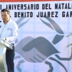 Magdalena Peraza encabeza Ceremonia de Aniversario del Natalicio de Benito Juárez
