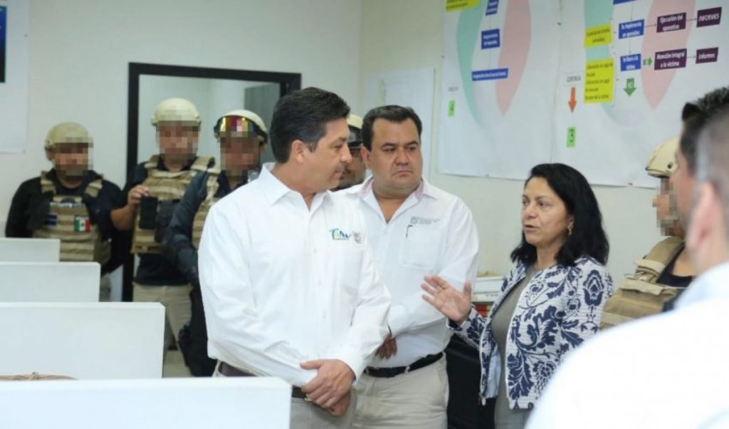 Gobernador y la coordinadora nacional antisecuestro sostienen reunión de trabajo en Tamaulipas